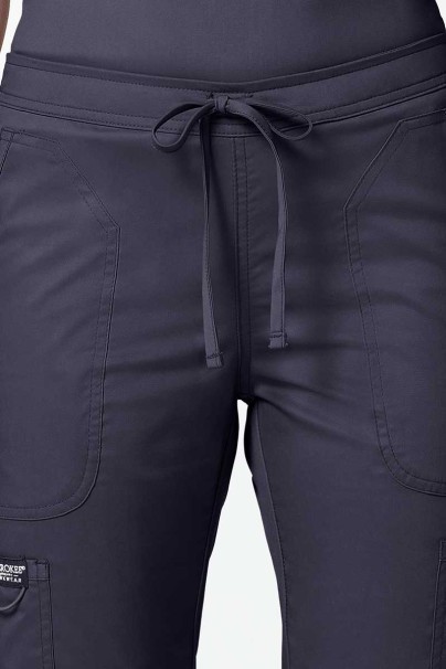 Dámské lékařské kalhoty Cherokee Revolution Flare Leg šedé-3