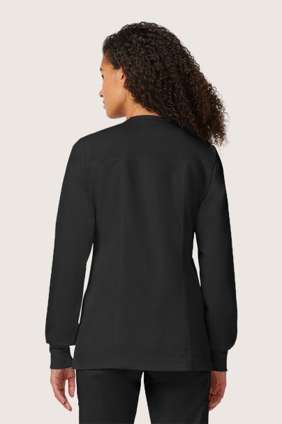 Dámská lékařská halena na zapínání Cherokee Revolution Snap černá-2