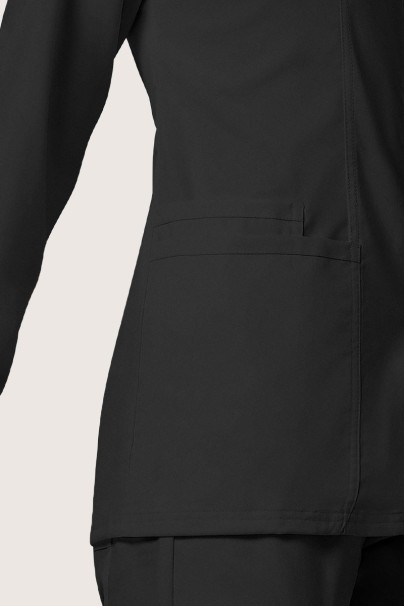 Dámská lékařská halena na zapínání Cherokee Revolution Snap černá-5