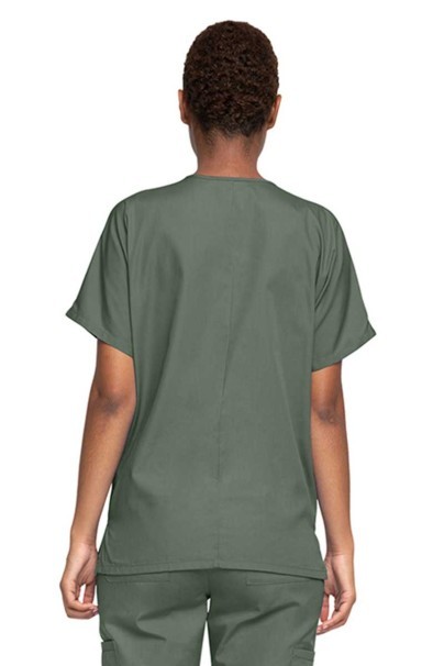 Lékařská dámská halena Cherokee Originals V-neck Top olivková-2