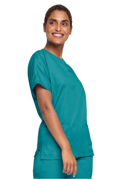 Lékařská dámská halena Cherokee Originals V-neck Top mořsky modrá-3