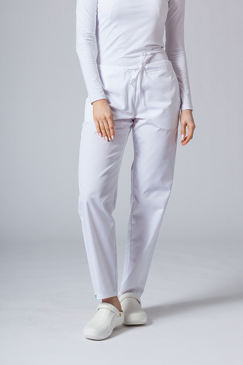 Univerzální lékařské kalhoty Sunrise Uniforms bílé