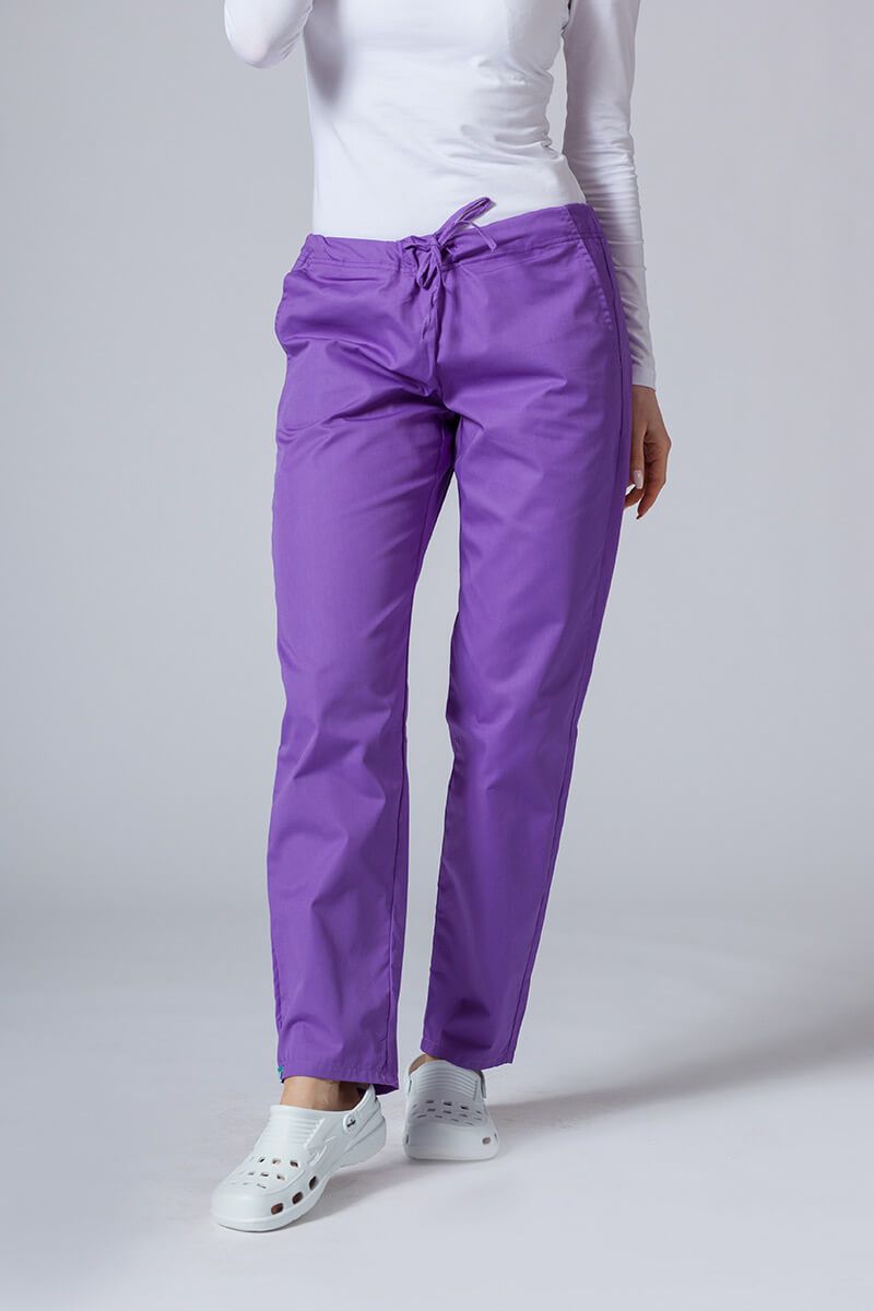 Univerzální lékařské kalhoty Sunrise Uniforms fialové