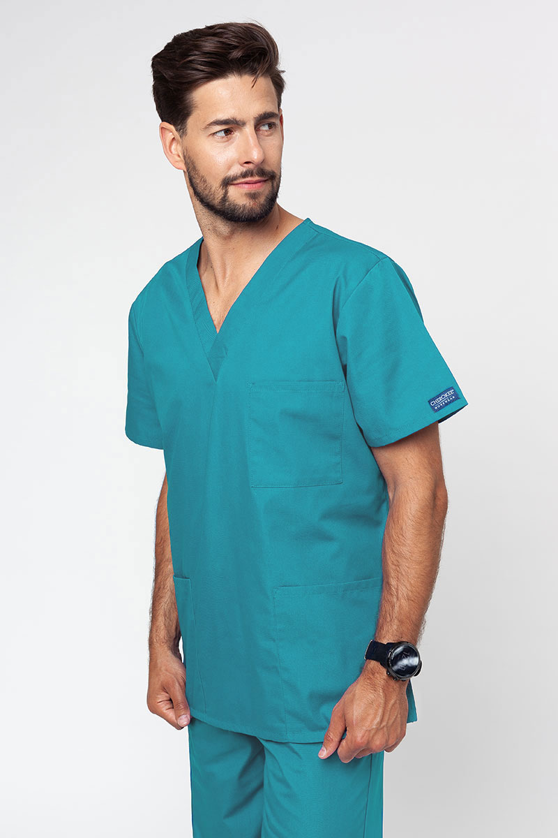 Pánská lékařská halena Cherokee Originals V-neck Top Men mořsky modrá