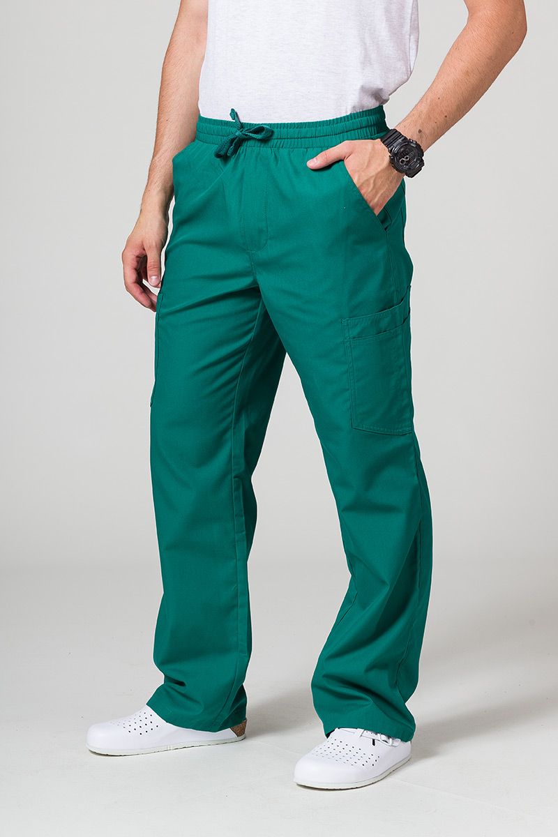 Pánské lékařské kalhoty Maevn Red Panda Cargo (6 kapes) zelené