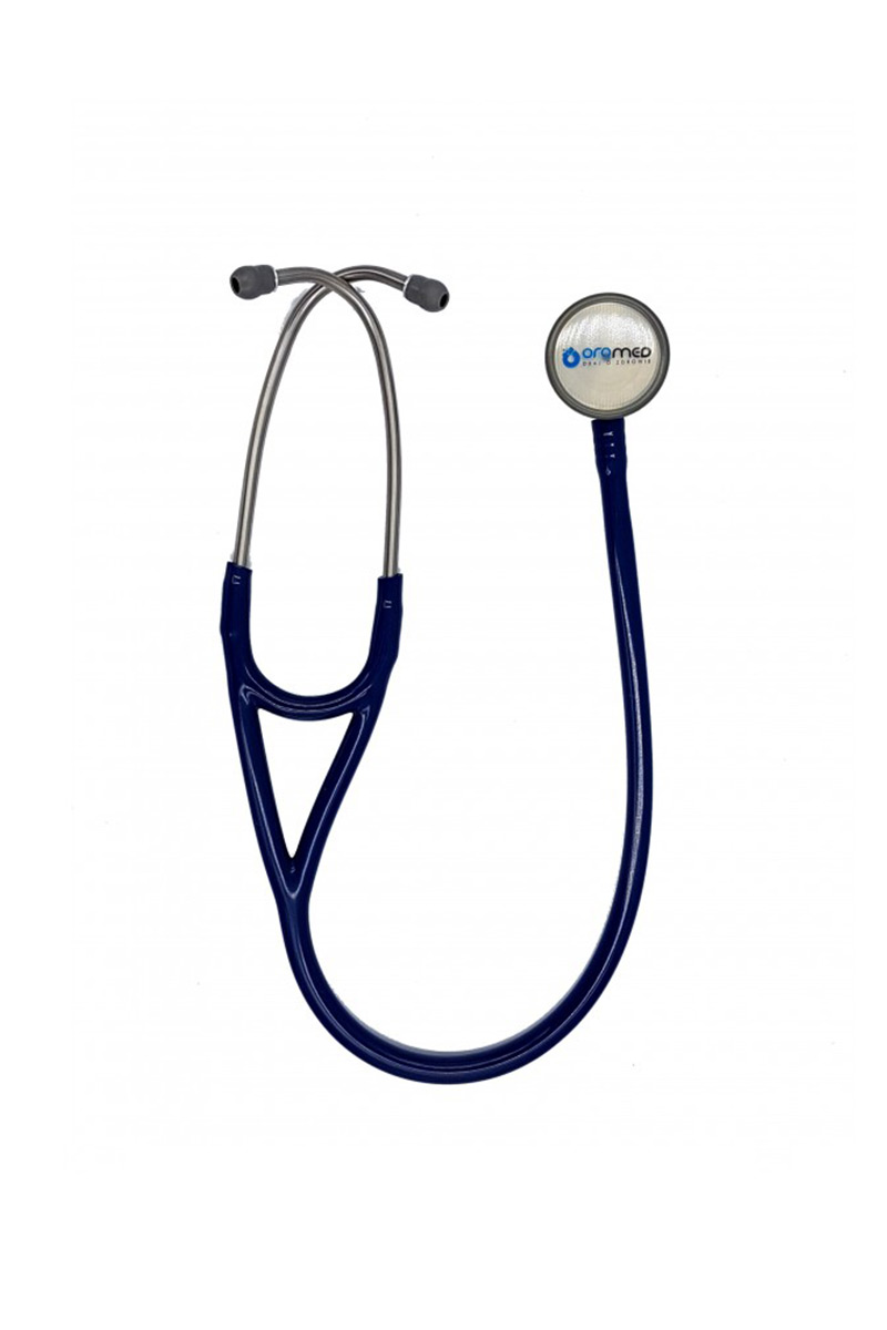 Kardiologický stetoskop Oromed, oboustranný - námořnická modř