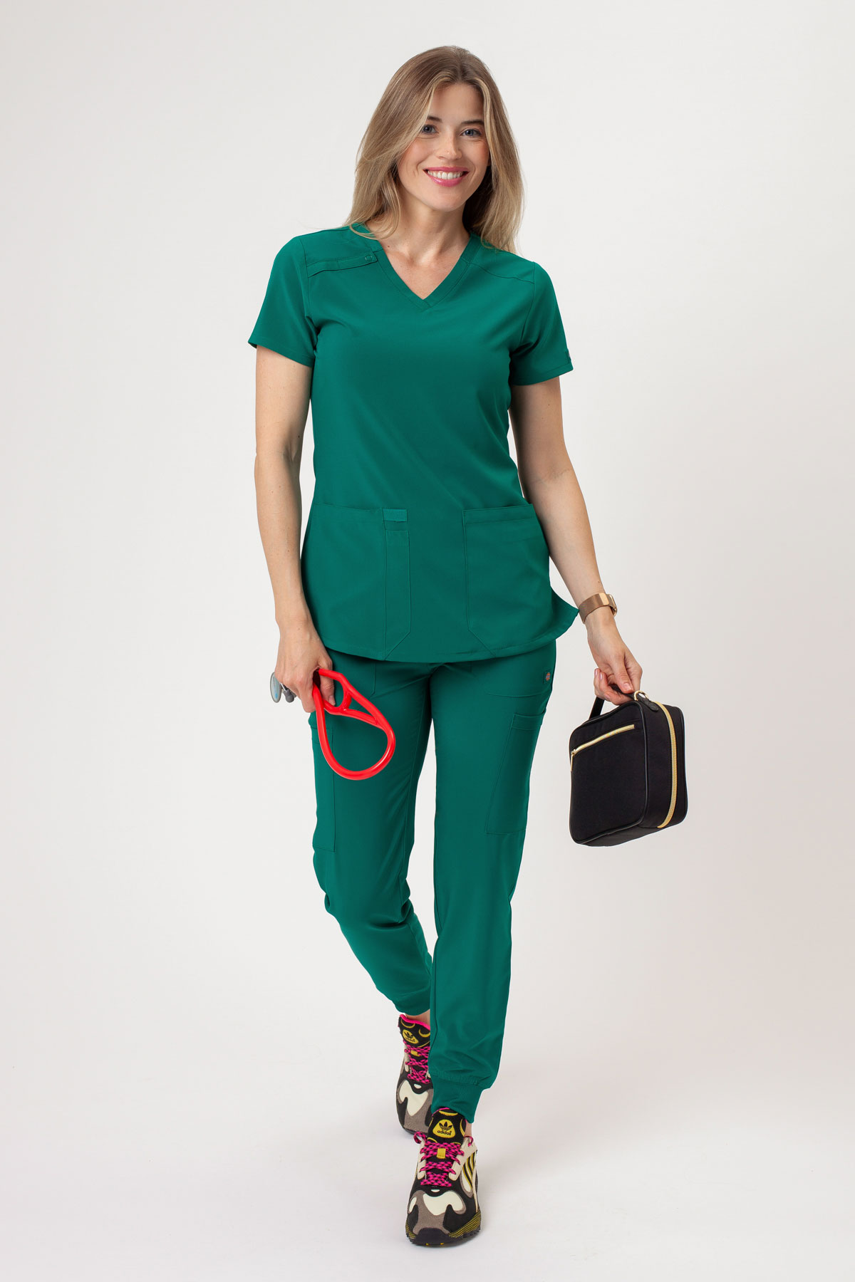 Dámská lékařská souprava Dickies EDS Essentials Jogger zelená