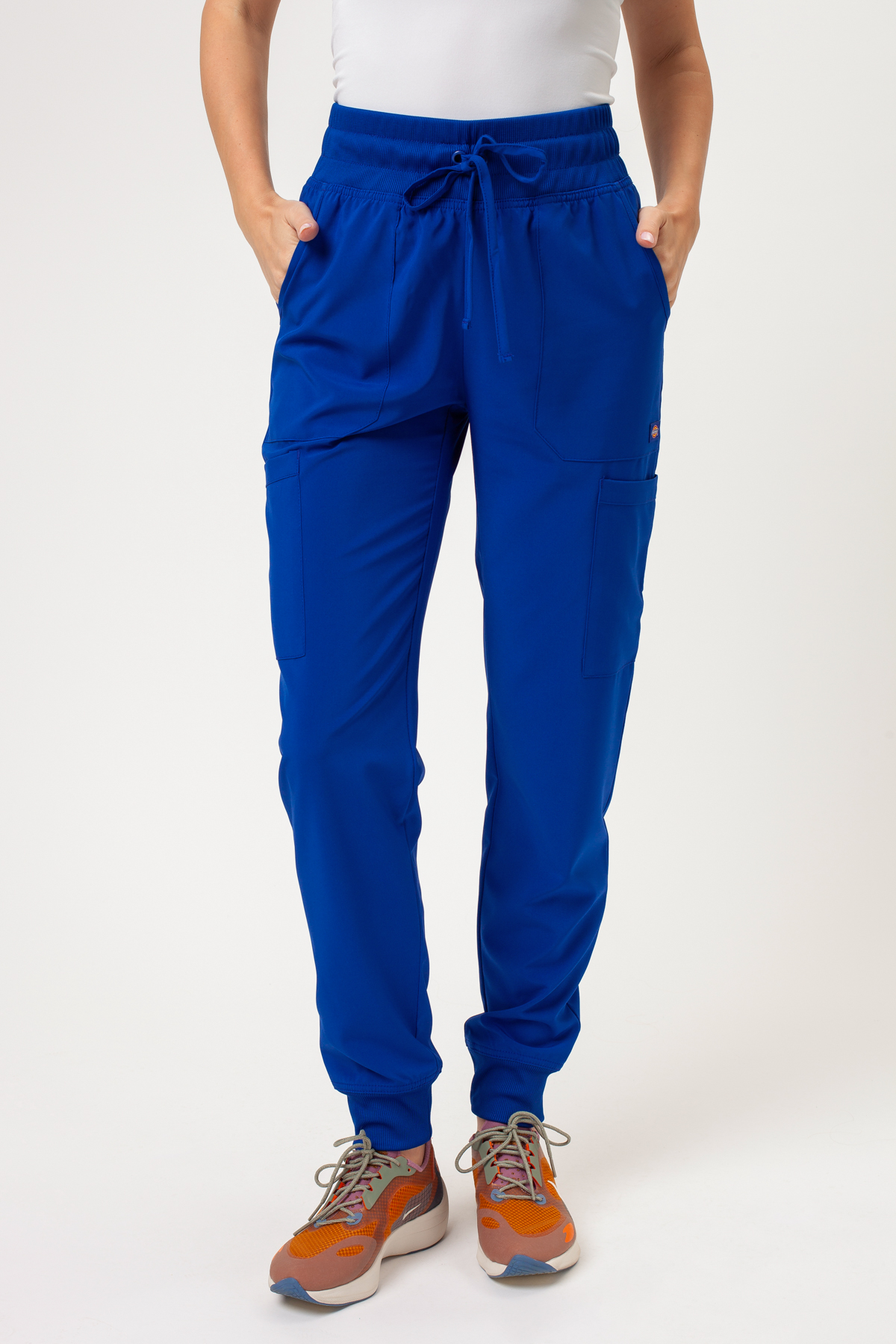Dámské lékařské kalhoty Dickies EDS Essentials Mid Rise Jogger tmavě modré