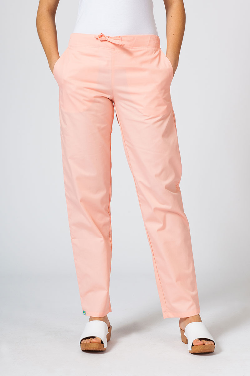 Univerzální lékařské kalhoty Sunrise Uniforms lososové