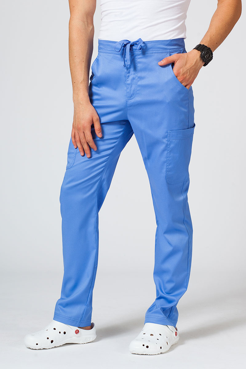 Lékařské kalhoty Maevn Matrix Men Classic klasicky modré