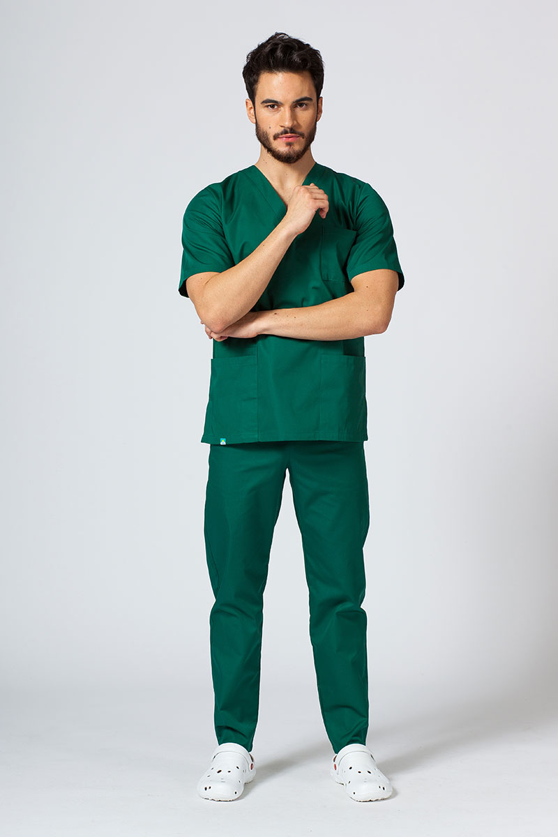 Pánská lékařská souprava Sunrise Uniforms tmavě zelená