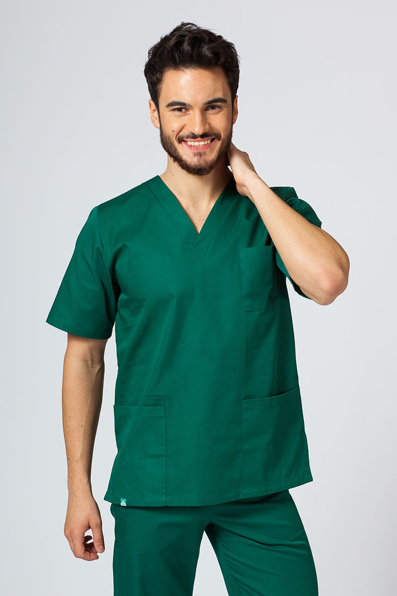 Univerzální lékařská halena Sunrise Uniforms tmavě zelená