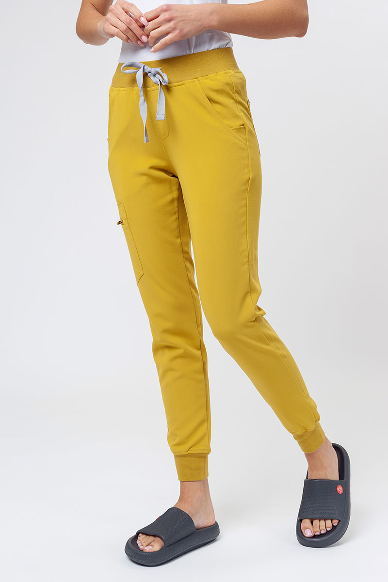Dámské lékařské kalhoty Uniforms World 518GTK™ Avant Phillip žluté