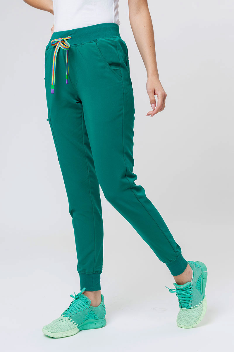 Dámské lékařské kalhoty Uniforms World 518GTK™ Avant Phillip On-Shift zelené
