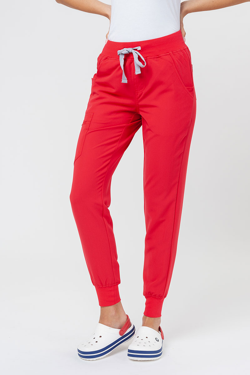 Dámské lékařské kalhoty Uniforms World 518GTK™ Avant Phillip červené