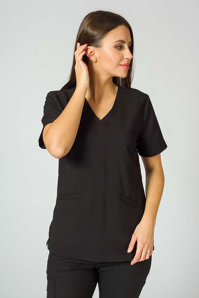 Lékařská halena Sunrise Uniforms Premium Joy černá