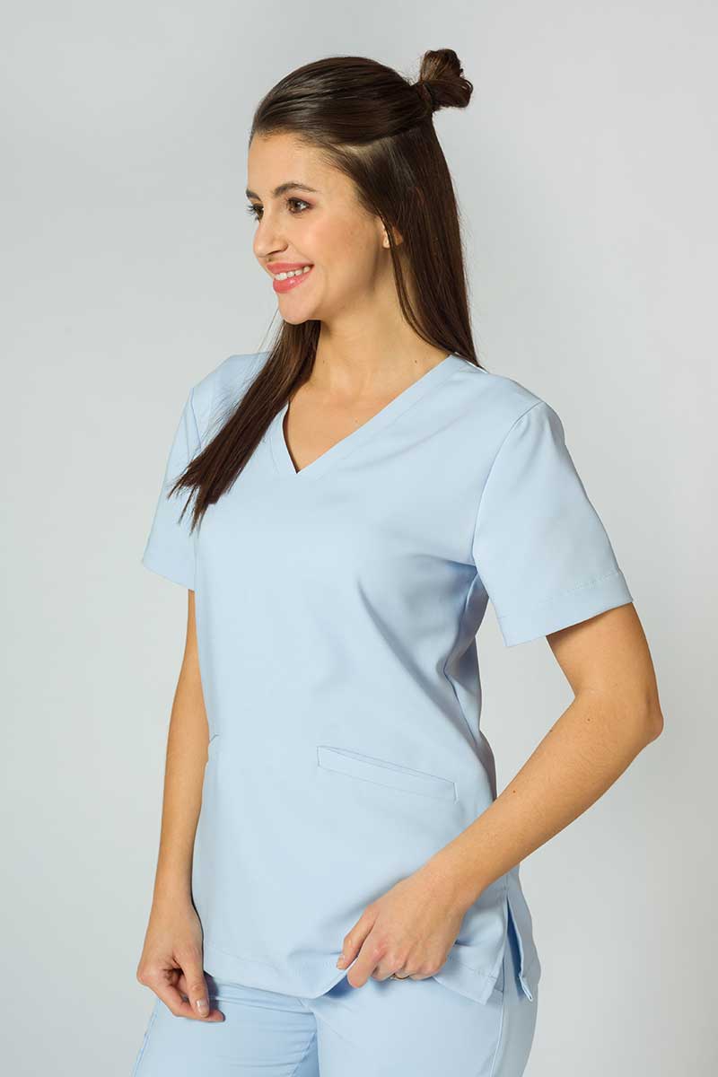 Lékařská halena Sunrise Uniforms Premium Joy blankytně modrá