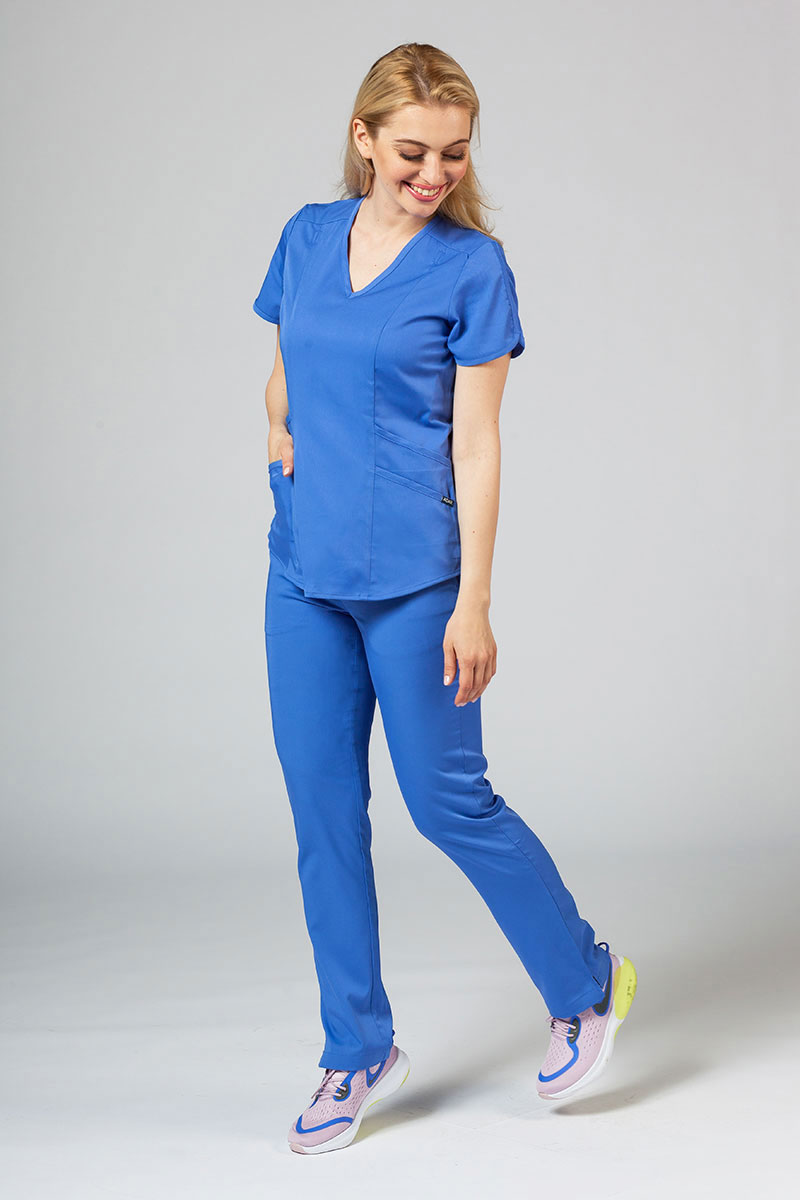 Lékařská souprava Adar Uniforms Yoga klasicky modrá (s halenou Modern - elastic)