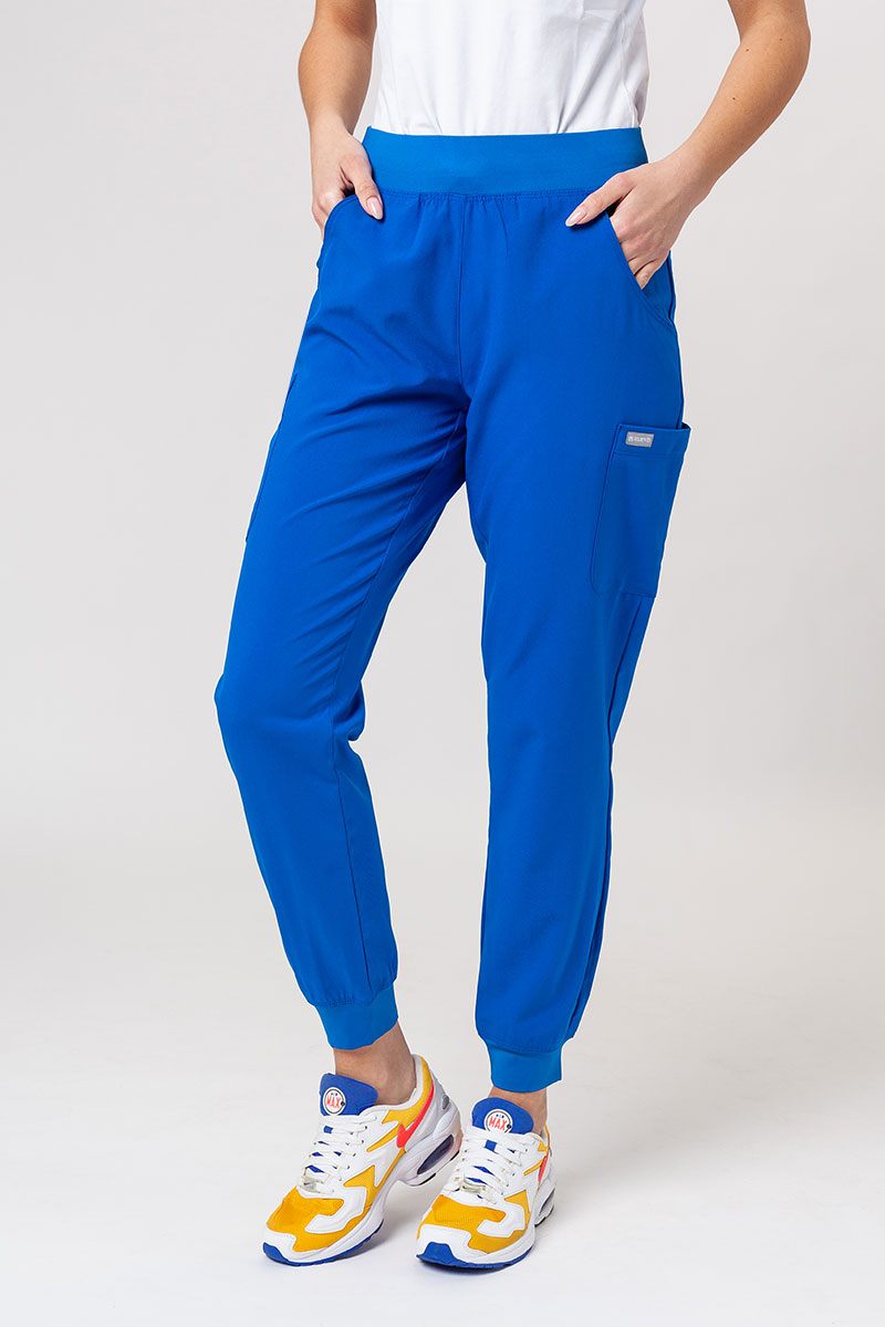 Lékařské dámské kalhoty Maevn Momentum jogger královsky modré