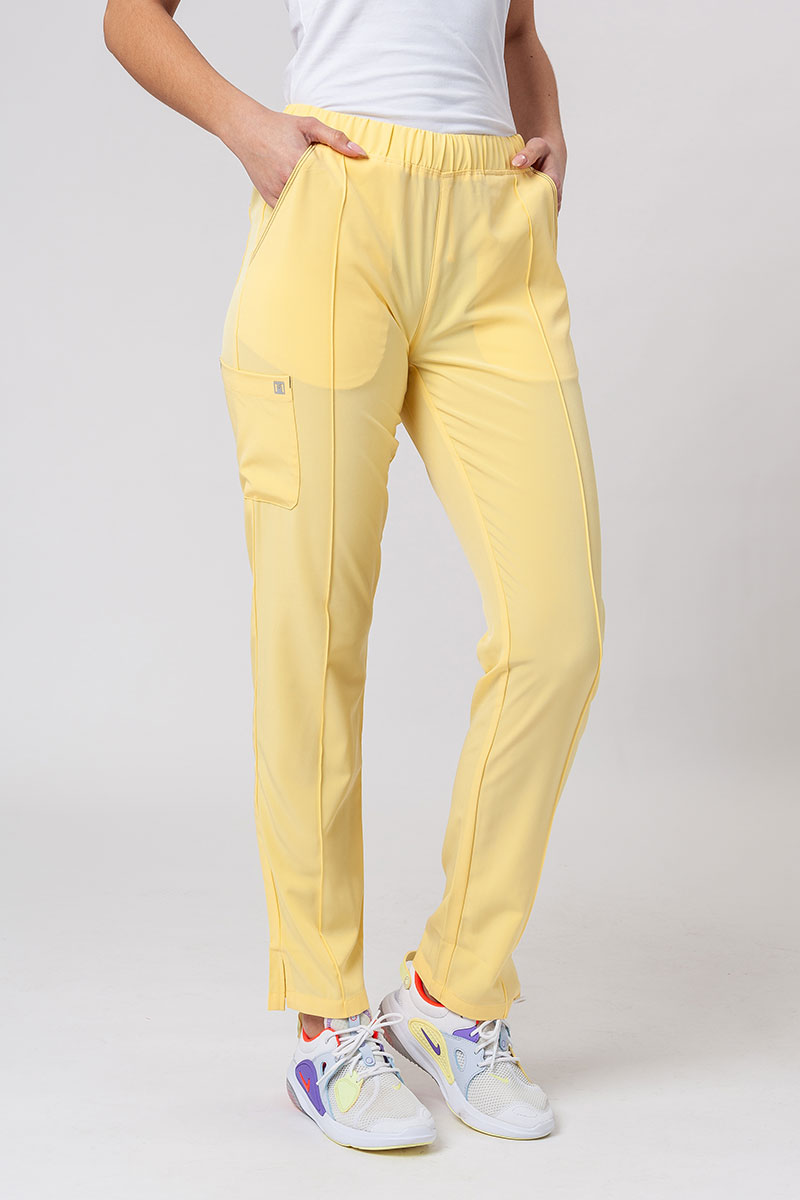 Dámské kalhoty Maevn Matrix Impulse Stylish žluté