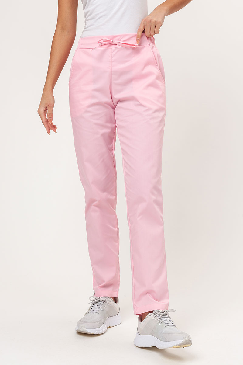 Lékařské kalhoty Sunrise Basic Regular FRESH světle růžové