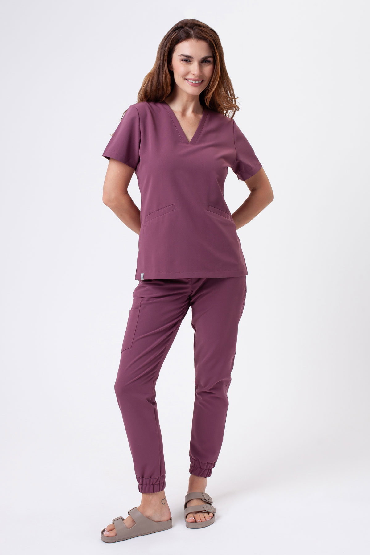 Lékařská souprava Sunrise Uniforms Premium Vibe grape