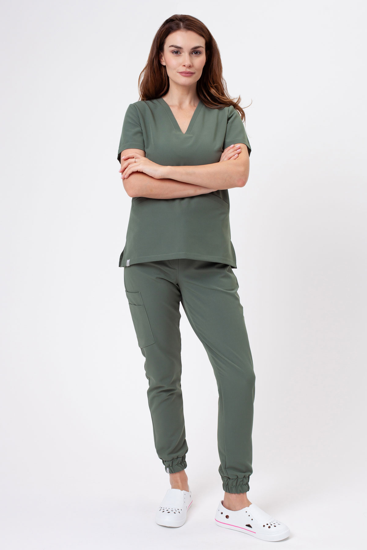 Lékařská souprava Sunrise Uniforms Premium Vibe sage green