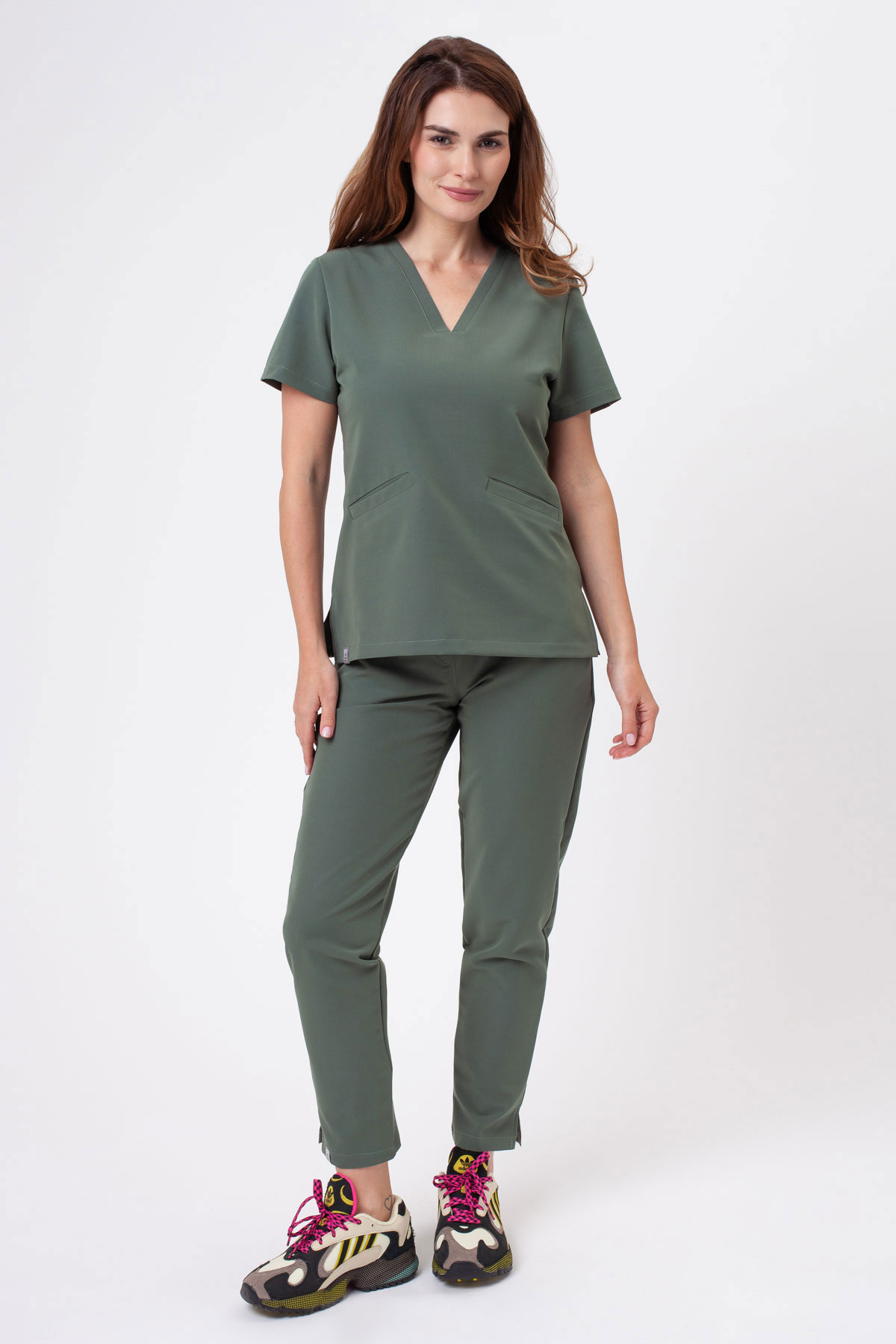 Lékařská souprava Sunrise Uniforms Premium Pride sage green