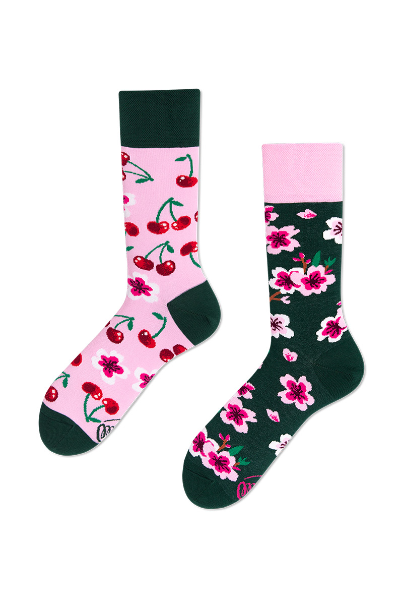 Barevné ponožky Cherry Blossom - Many Mornings