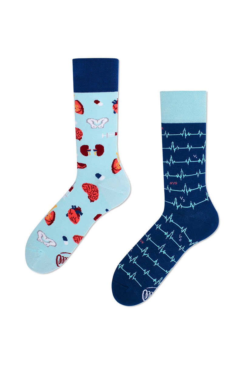 Barevné ponožky dr Sock - Many Mornings