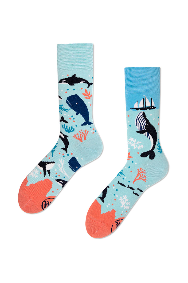 Barevné ponožky Ocean Life - Many Mornings