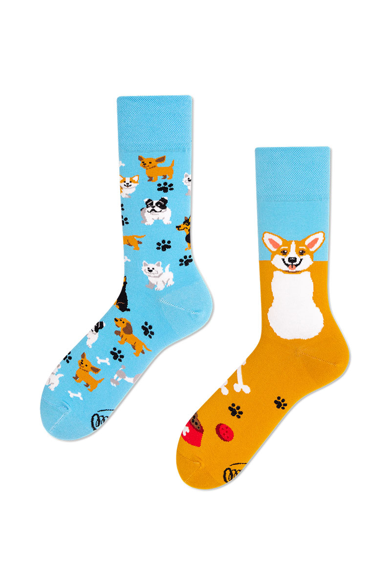 Barevné ponožky Playful Dog - Many Mornings