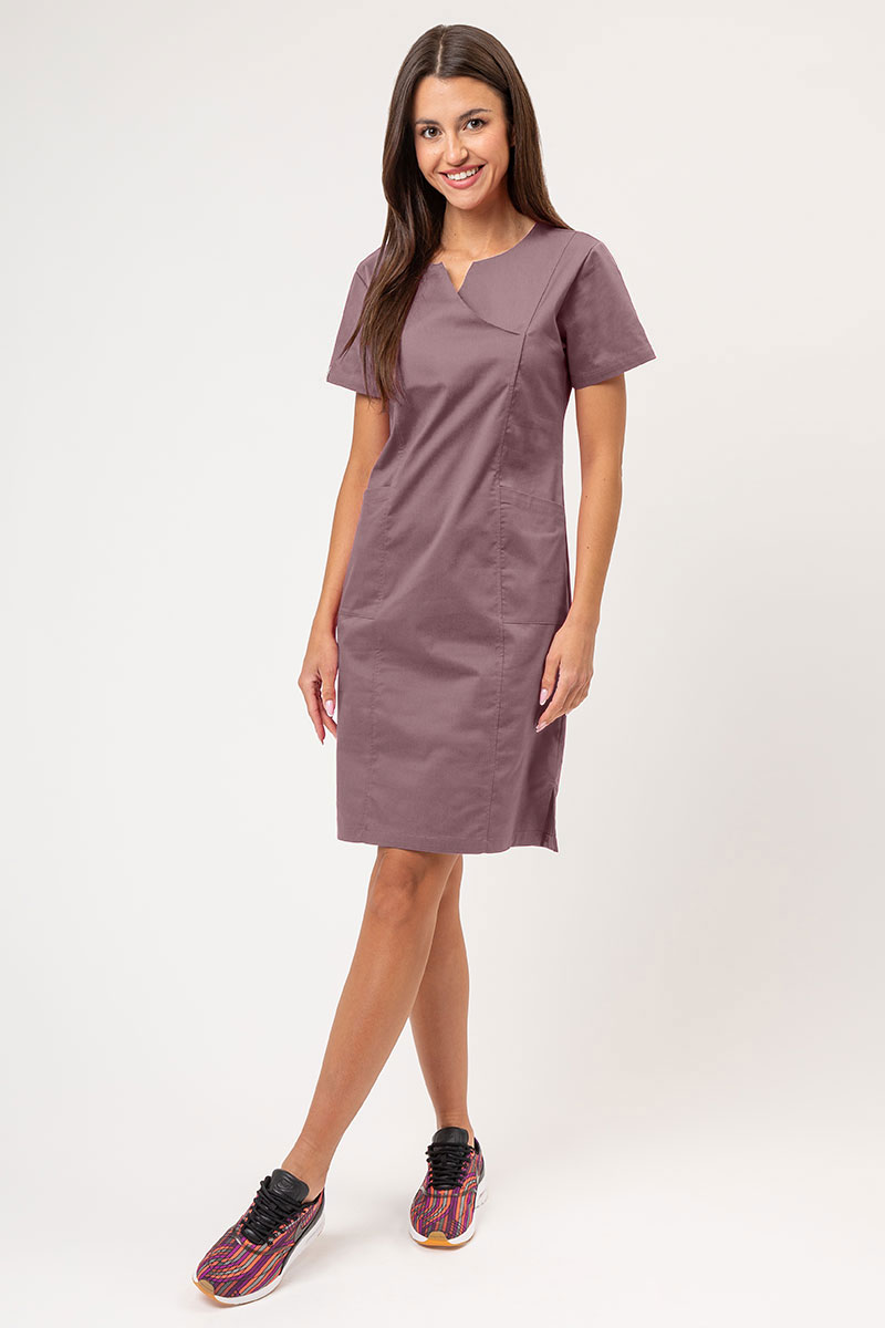 Dámské lékařské šaty Sunrise Uniforms Charm cappuccino
