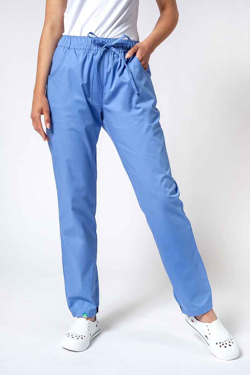 Dámské lékařské kalhoty Sunrise Uniforms Active Loose klasicky modré