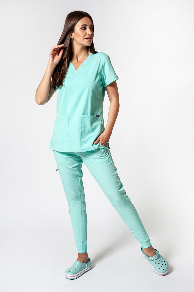 Lékařská souprava Adar Uniforms Ultimate aqua (s halenou Sweetheart - elastic)