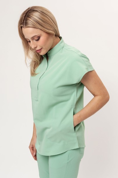 Dámská lékařská halena Uniforms World 518GTK™ Avant pistáciová (magnetické spony)-1