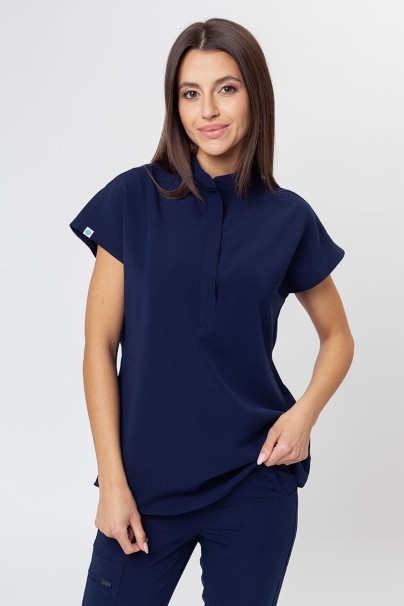Dámská lékařská halena Uniforms World 518GTK™ Avant námořnická modř (magnetické spony)-1