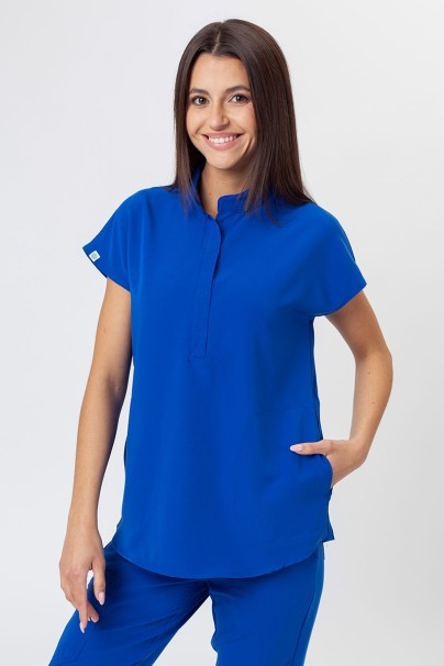 Dámská lékařská halena Uniforms World 518GTK™ Avant královsky modrá (magnetické spony)-1