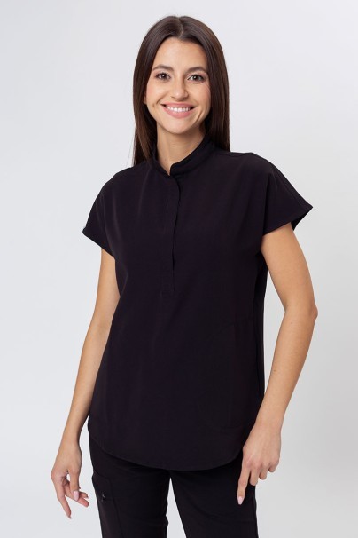 Dámská lékařská halena Uniforms World 518GTK™ Avant černá (magnetické spony)-1