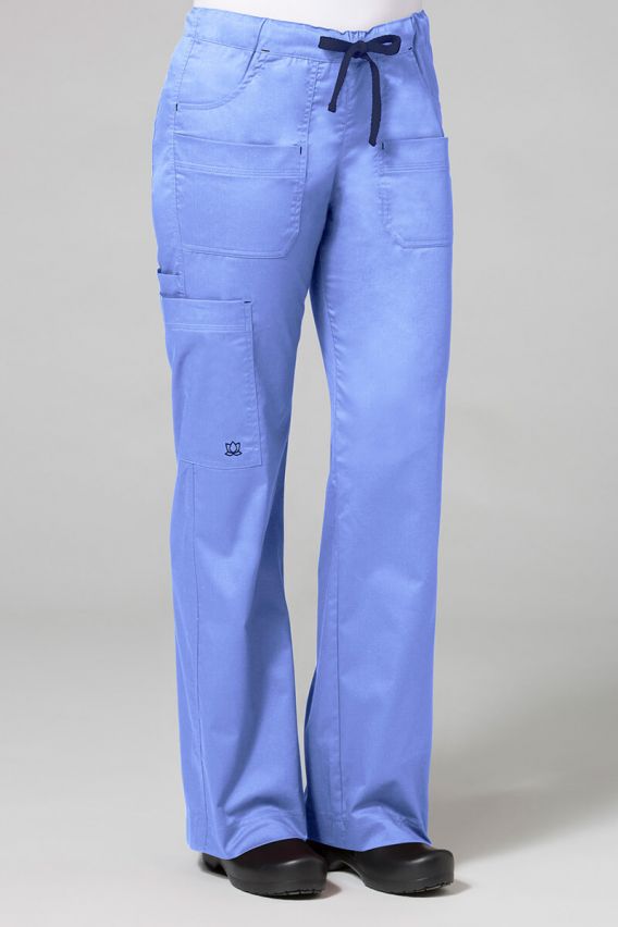 Lékařské kalhoty Maevn Blossom (elastic) klasicky modré-1