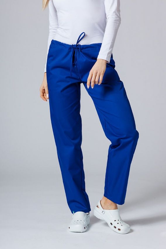 Dámské lékařské kalhoty Sunrise Uniforms Basic Regular tmavě modré-1