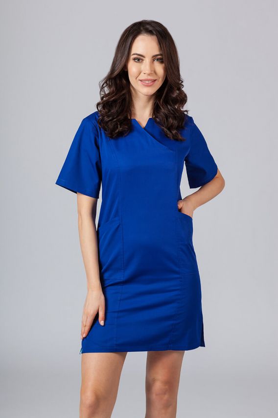 Lékařské klasické šaty Sunrise Uniforms tmavě modré-1