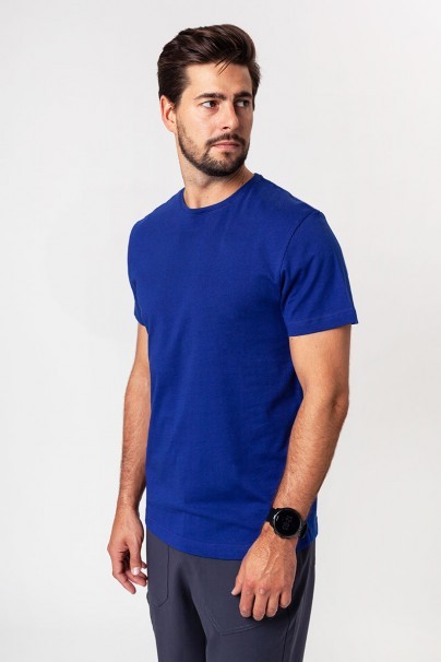 Pánské tričko Malfini Origin (standard GOTS - organická bavlna) tmavě modrá-1