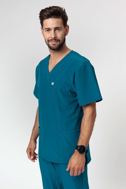 Pánská lékařská halena Uniforms World 309TS™ Louis karaibsky modrá-1