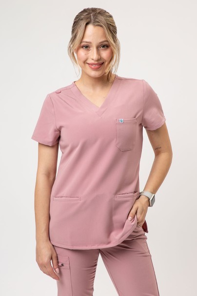 Dámská lékařská halena Uniforms World 518GTK™ Phillip pastelově růžová-1