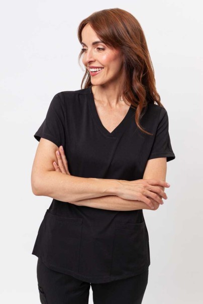 Dámská lékařská halena Healing Hands Monica V-neck černá-1