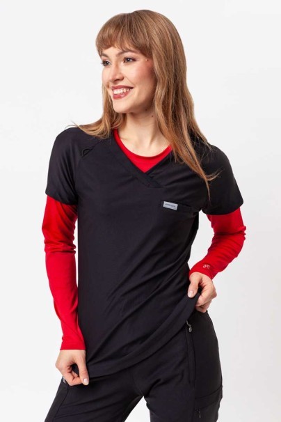 Dámská lékařská halena Maevn Embrace Luna černá-1