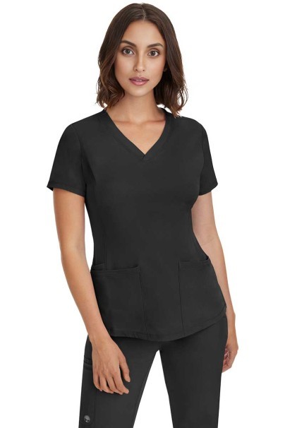 Dámská lékařská halena Healing Hands Monica V-neck černá-1