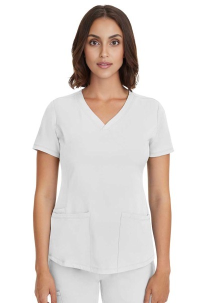 Dámská lékařská halena Healing Hands Monica V-neck bílá-1