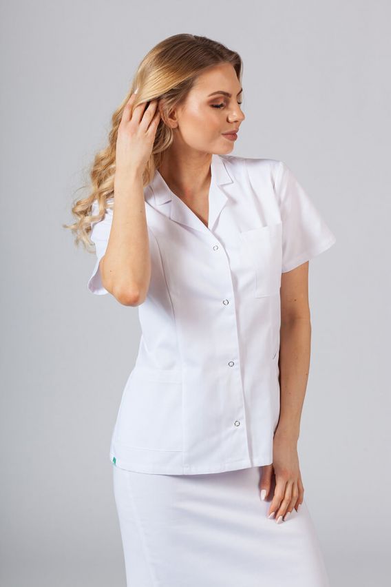 Lékařské sako Sunrise Uniforms bílé-1